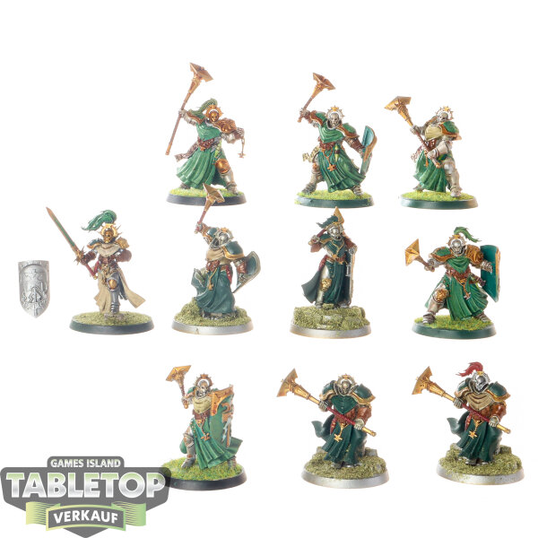 Stormcast Eternals - 10x Sequitors - teilweise bemalt