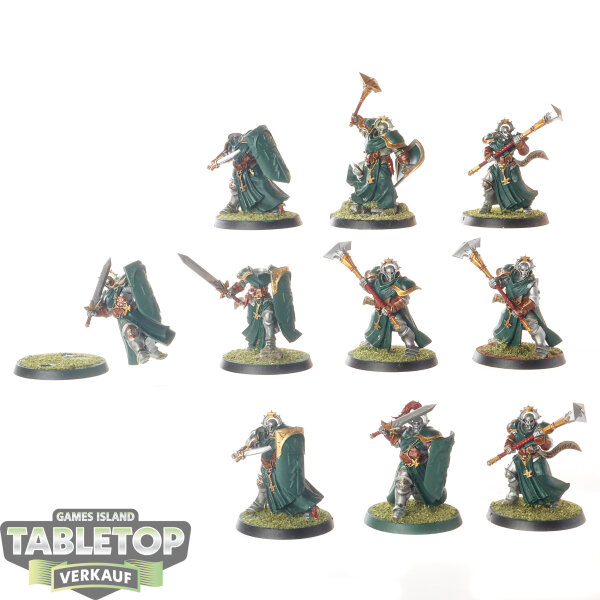 Stormcast Eternals - 10x Sequitors - teilweise bemalt