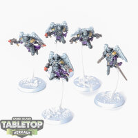 Adepta Sororitas - 5 Seraphim Squad - teilweise bemalt