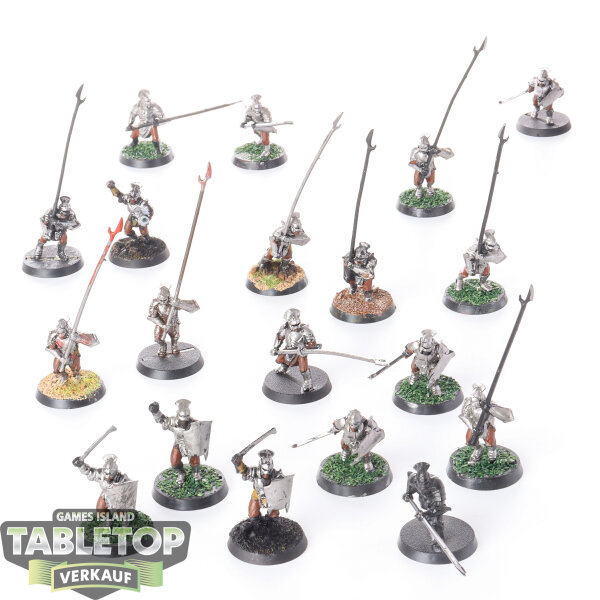 HdR Figuren - Böse - 19 Uruk-hai Warriors - bemalt