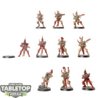 Drukhari - 10x Kabalite Warriors - bemalt