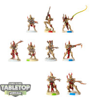 Drukhari - 9x Kabalite Warriors - bemalt