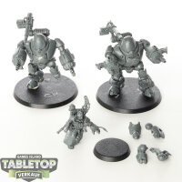 Adeptus Mechanicus - 2 x Kastelan Robots - unbemalt