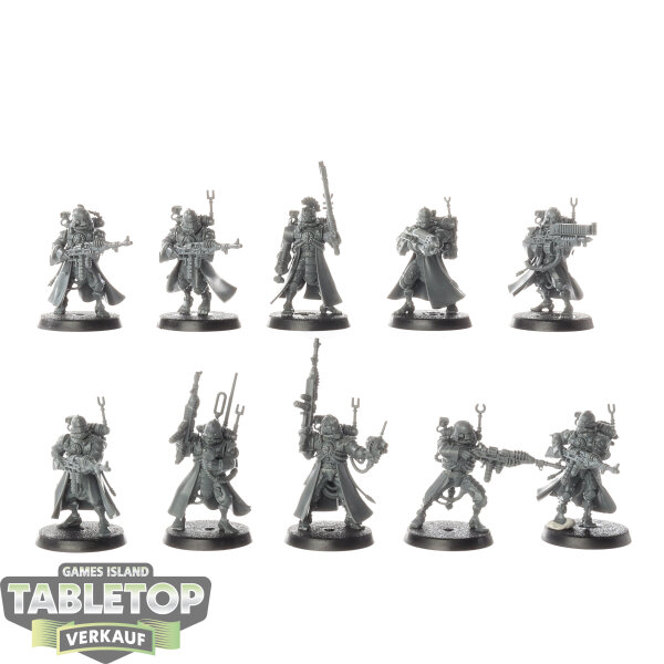 Adeptus Mechanicus - 10 x Skitarii Vanguard - unbemalt