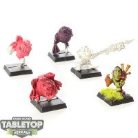 Orc & Goblin Tribes - 5 x Night Goblin Squig Herd -...