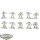 Horus Heresy - 10 x Legion Tartaros Terminator Squad - grundiert