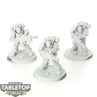 Space Wolves - 3 x Primaris Eradicators - grundiert