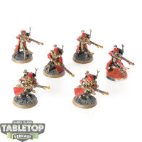 Adeptus Mechanicus - 6x Skitarii Vanguard - bemalt