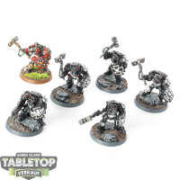 Black Templars - 6x Terminators (Classic) - bemalt