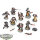 Black Templars - 9x Tactical Marines - bemalt