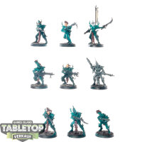 Drukhari - 9x Kabalite Warriors - teilweise bemalt