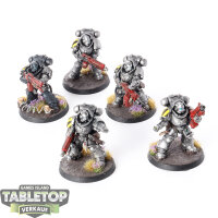 Deathwatch - 5 x Heavy Intercessors - bemalt