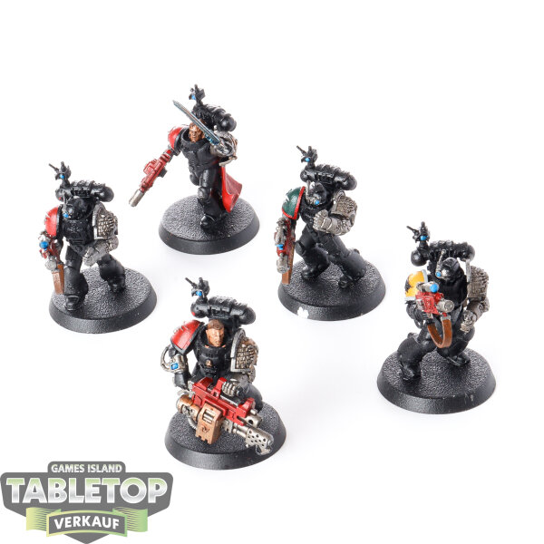 Deathwatch - 5 x Veterans - bemalt