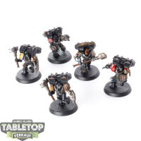 Deathwatch - 5 x Vanguard Veteran Squad - teilweise bemalt