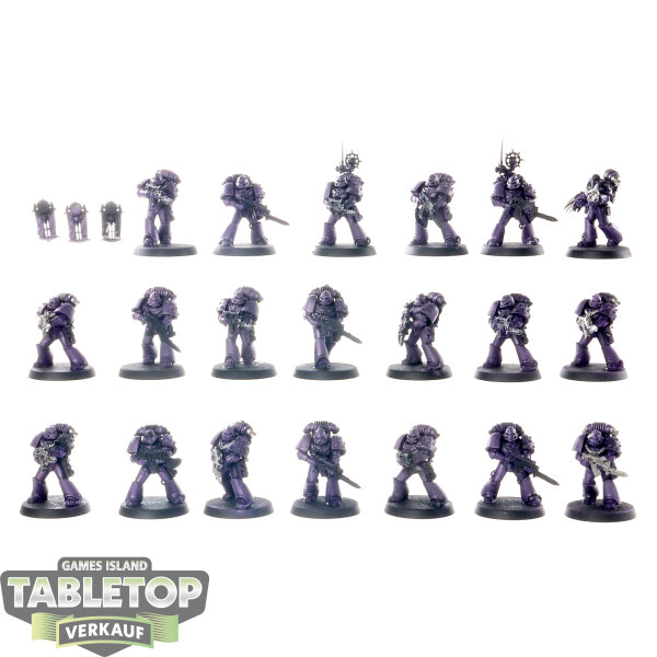 Horus Heresy - 20x Legion MKVI Tactical Squad - teilweise bemalt