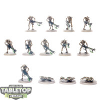 Necrons - 10x Necron Warriors - bemalt