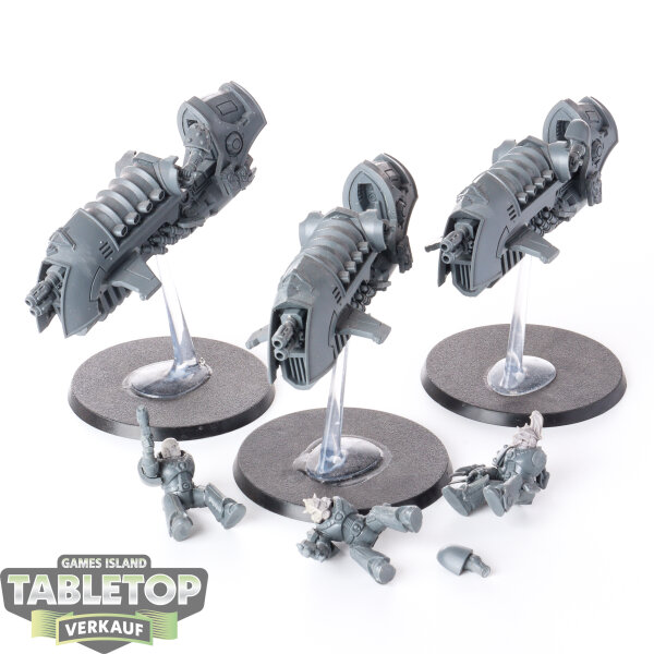 Horus Heresy - 3 x Legion Sky-hunter Squadron - unbemalt