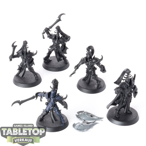 Hedonites of Slaanesh - 5 x Myrmidesh Painbringers - grundiert