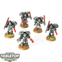 Dark Angels - 5 x Assault Squad klassisch - bemalt
