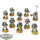 Dark Angels - 10  x Tactical Squad klassisch - bemalt