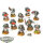 Dark Angels - 10  x Tactical Squad klassisch - bemalt
