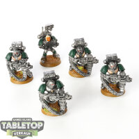 Dark Angels - 5 x Devastator Squad klassisch - bemalt