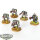 Dark Angels - 5 x Terminator Squad klassisch - bemalt