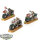 Dark Angels - 3 x  Scout Bike Squad - bemalt