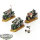Dark Angels - 3 x Space Marine Bike Squad - bemalt