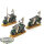 Dark Angels - 3 x Ravenwing Bike Squadron - bemalt