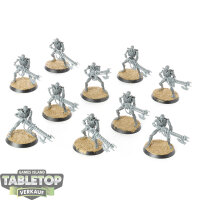 Necrons - 10 Necron Warriors Eigenbau - unbemalt