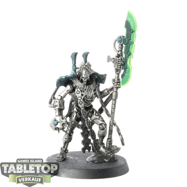 Necrons - Overlord with Tachyon Arrow - teilweise bemalt