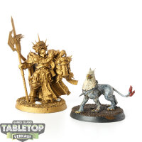 Stormcast Eternals - Lord Castellant & Gryph-hound -...