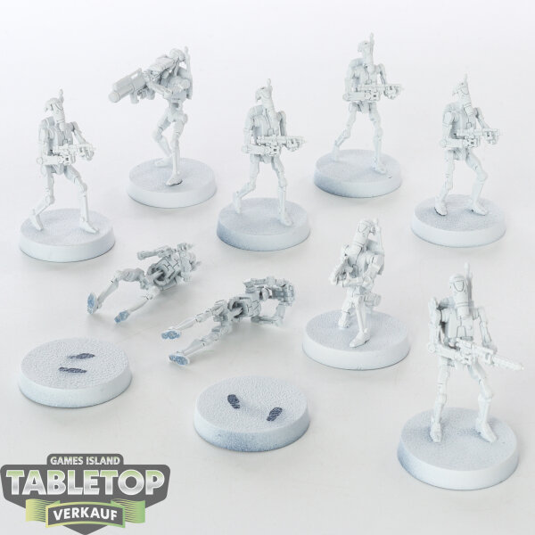 Separatisten Allianz - 9x B1 Battle Droids - grundiert