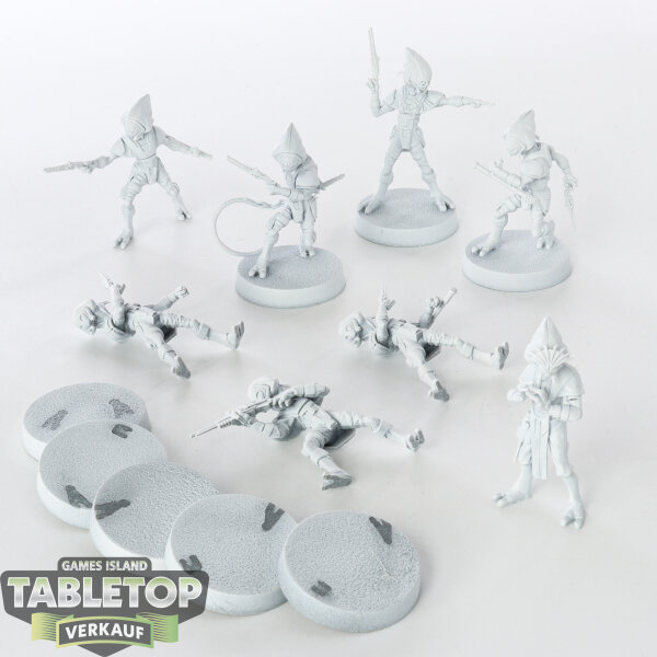 Schattenkollektiv - 8x Pyke Syndicate Foot Soldiers - grundiert