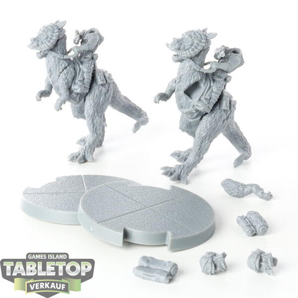 Rebellen - 2x Tauntaun Riders - unbemalt