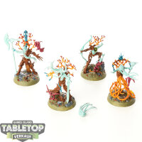 Sylvaneth - 4x Yltharis Guardians - teilweise bemalt