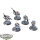 Ultramarines - 5 x Scout Squad klassisch - bemalt