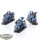 Ultramarines - 3 x Space Marine Bike Squad - bemalt