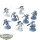Space Wolves - 8 x Assault Intercessors - teilweise bemalt