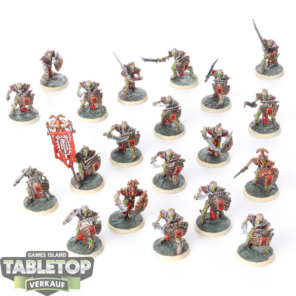 Ossiarch Bonereapers - 20 Mortek Guard - bemalt