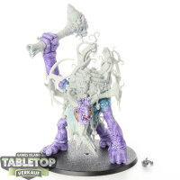 Gloomspite Gitz - Trugg the Troggoth King - teilweise bemalt