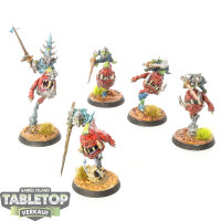 Gloomspite Gitz - 5x Boingrot Bounderz - bemalt