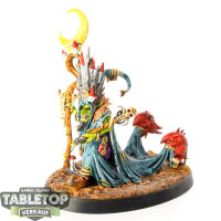 Gloomspite Gitz - Skragrott the Loonking - bemalt