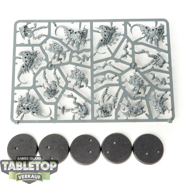 Tyraniden - 5 x Barbgaunts - im Gussrahmen