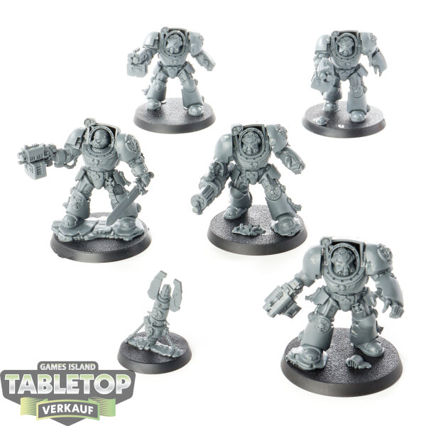 Space Marines - 5 x Terminator Squad - unbemalt