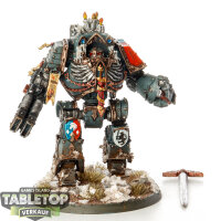 Horus Heresy - Dark Angels Contemptor Dreadnought - bemalt