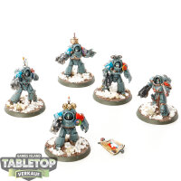 Horus Heresy - 5 x Legion Tartaros Terminator Squad - bemalt