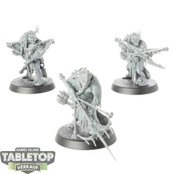Orruk Warclans - 3x Man-Skewer Boltboyz - unbemalt