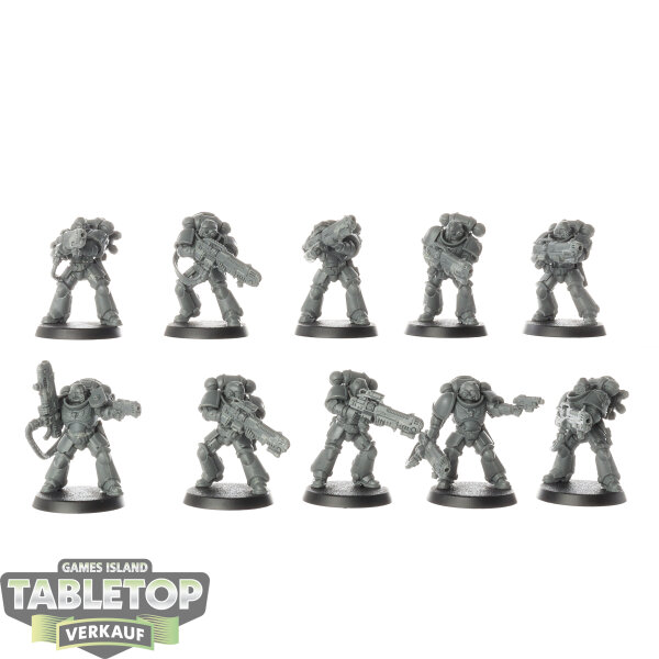 Space Marines - 10x Primaris Hellblasters - unbemalt